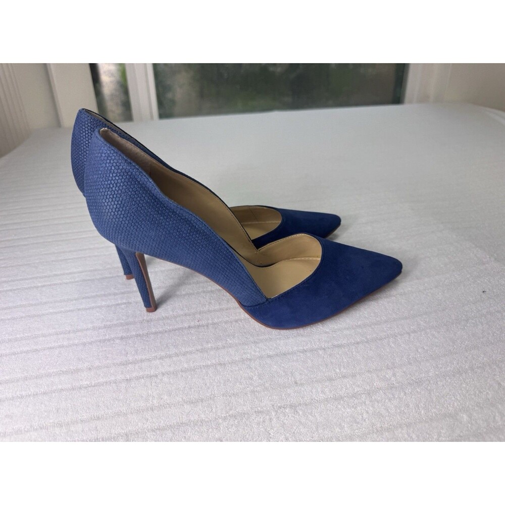 Vince Camuto Airmosah Women’s Blue Pointed Toe High Heel Pumps Size 9.5M - Picture 3 of 7